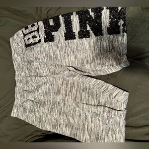 pink bedazzled sweatpants